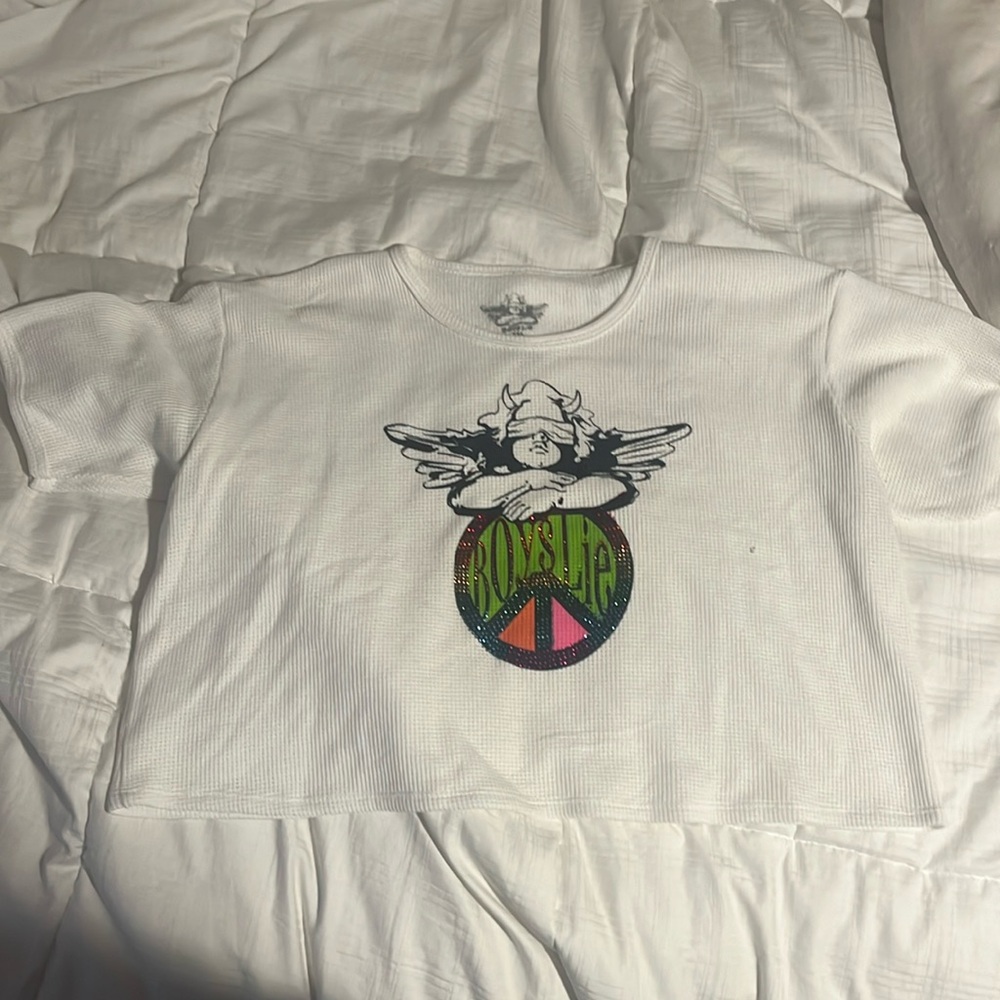 Peace, Love, Boys Lie Thermal Tee